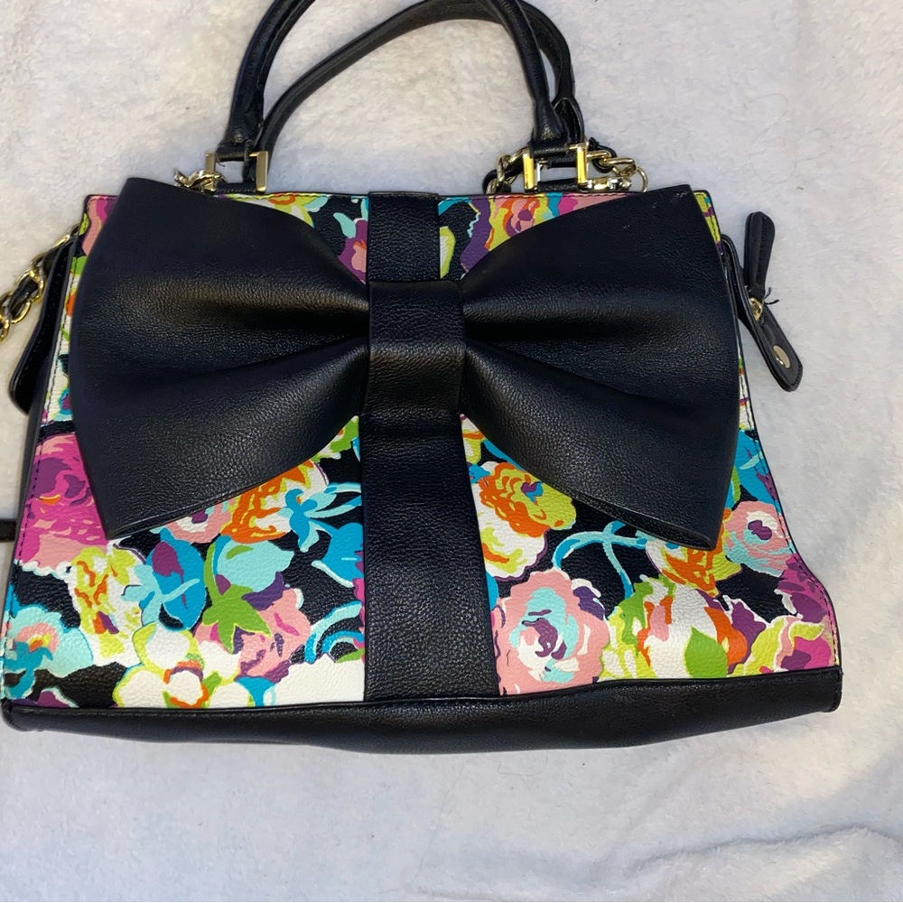 Betsy Johnson Floral Big Bow